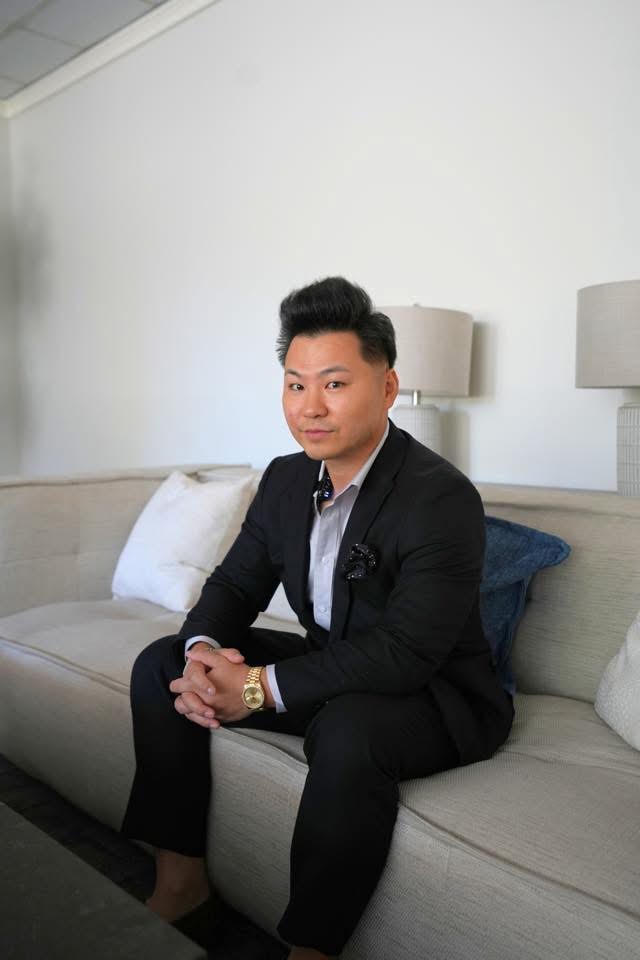 Jimmy Chen, founder of JC Capital Ventures, seated in a dark suit